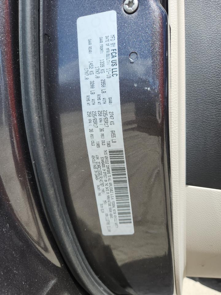 2020 Chrysler Pacifica Touring L Plus VIN: 2C4RC1EG6LR141787 Lot: 70352985