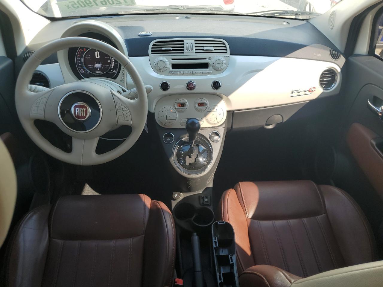 2015 Fiat 500 Lounge VIN: 3C3CFFER4FT534219 Lot: 72061905