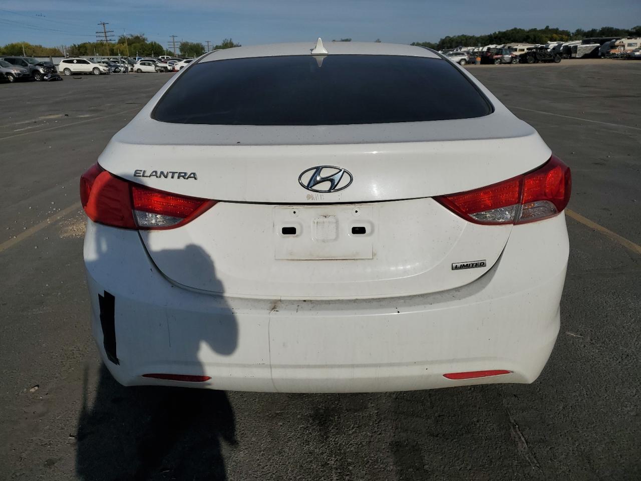 2013 Hyundai Elantra Gls VIN: 5NPDH4AEXDH253993 Lot: 80917535