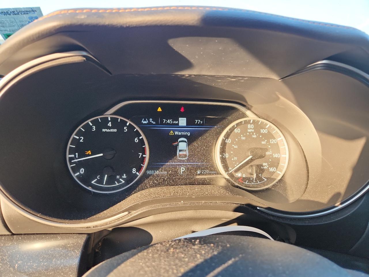 2020 Nissan Maxima Sr VIN: 1N4AA6EV7LC370332 Lot: 84280985