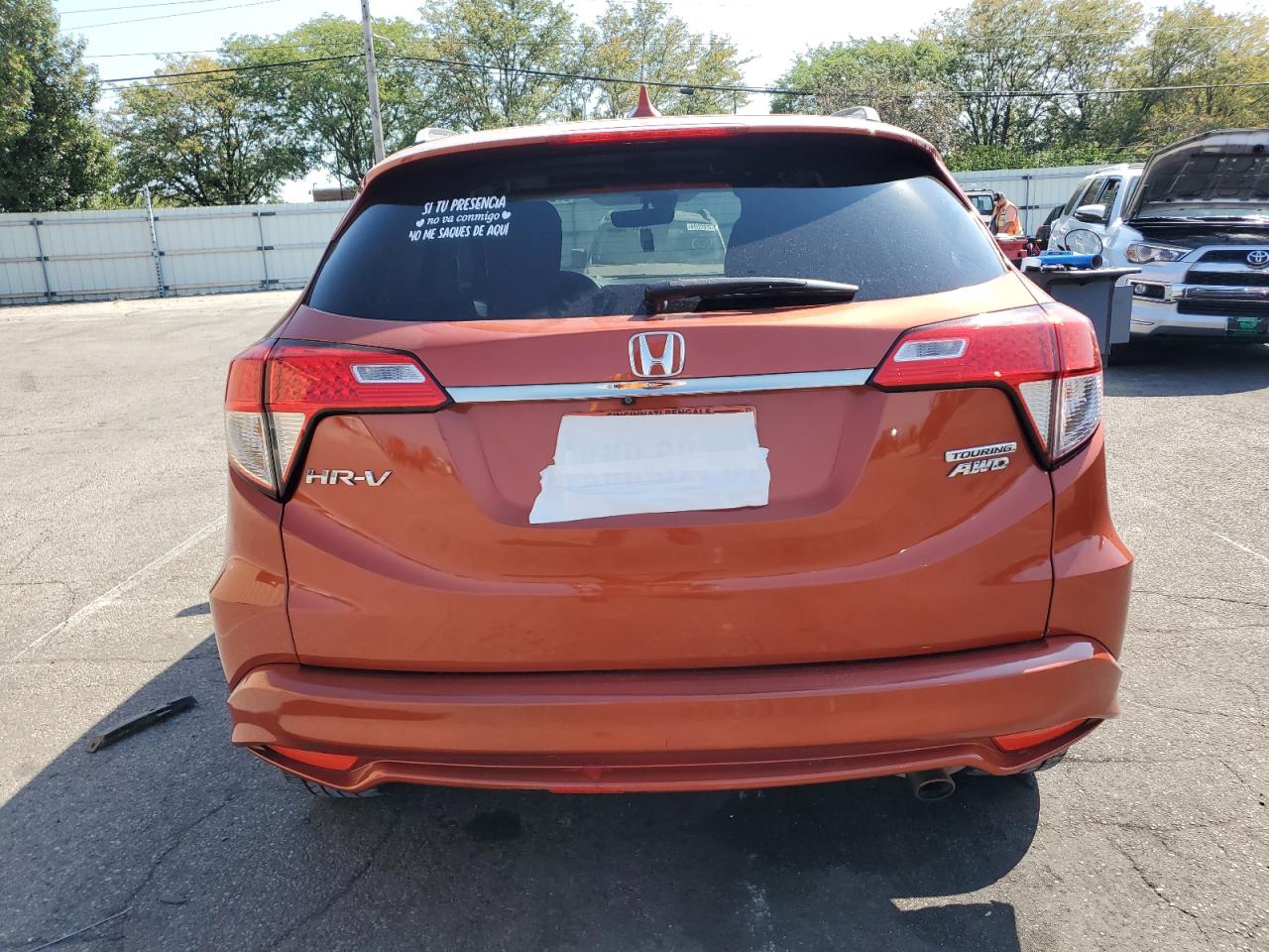 2020 Honda Hr-V Touring VIN: 3CZRU6H9XLM722332 Lot: 72024165