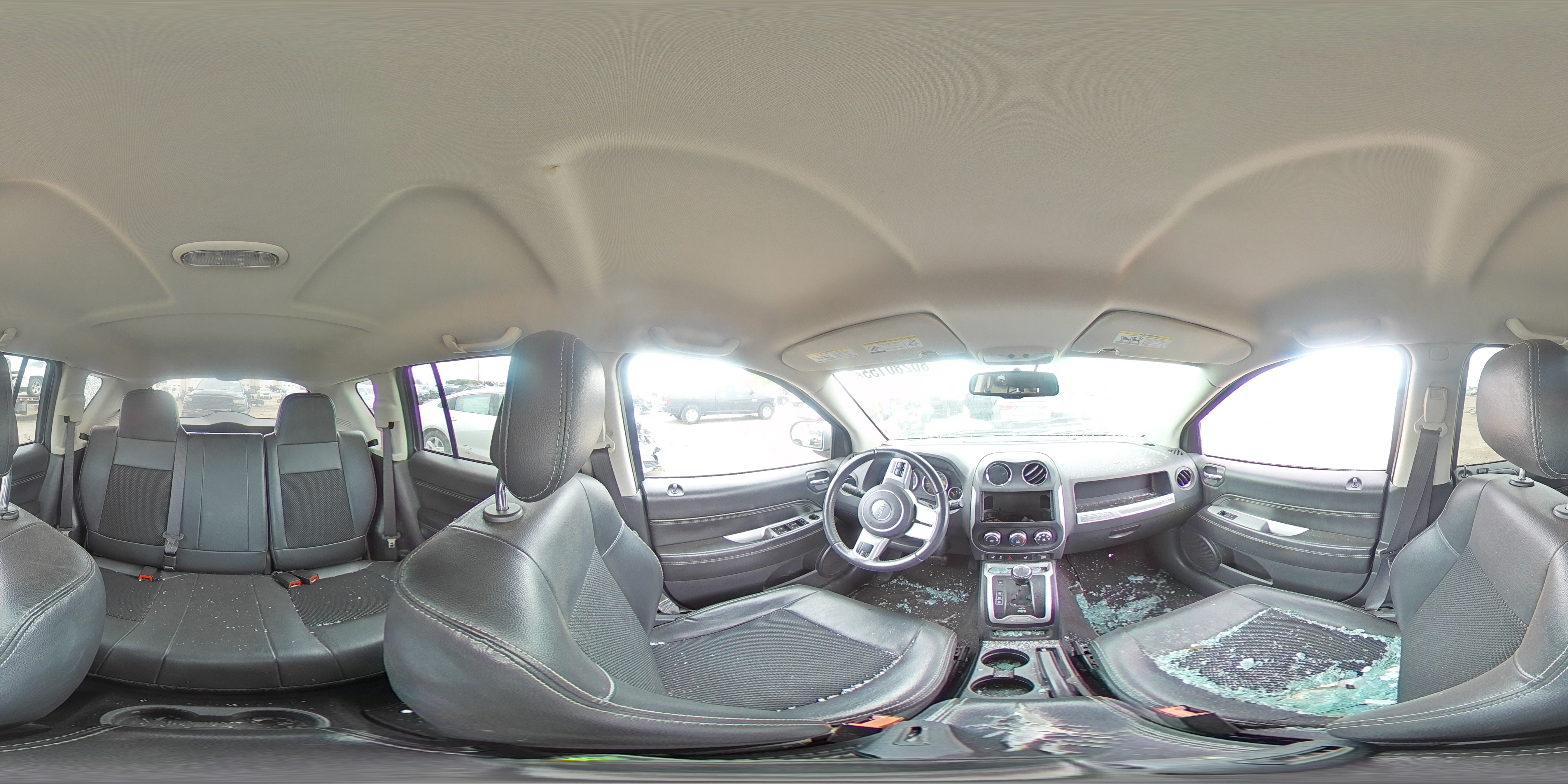 2017 Jeep Compass Latitude VIN: 1C4NJCEB2HD182447 Lot: 80280155