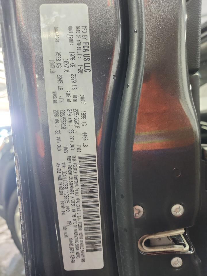 2020 Jeep Compass Limited VIN: 3C4NJCCB3LT179725 Lot: 80908555