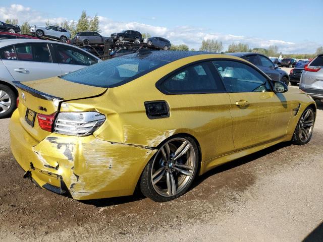  BMW M4 2015 Żółty