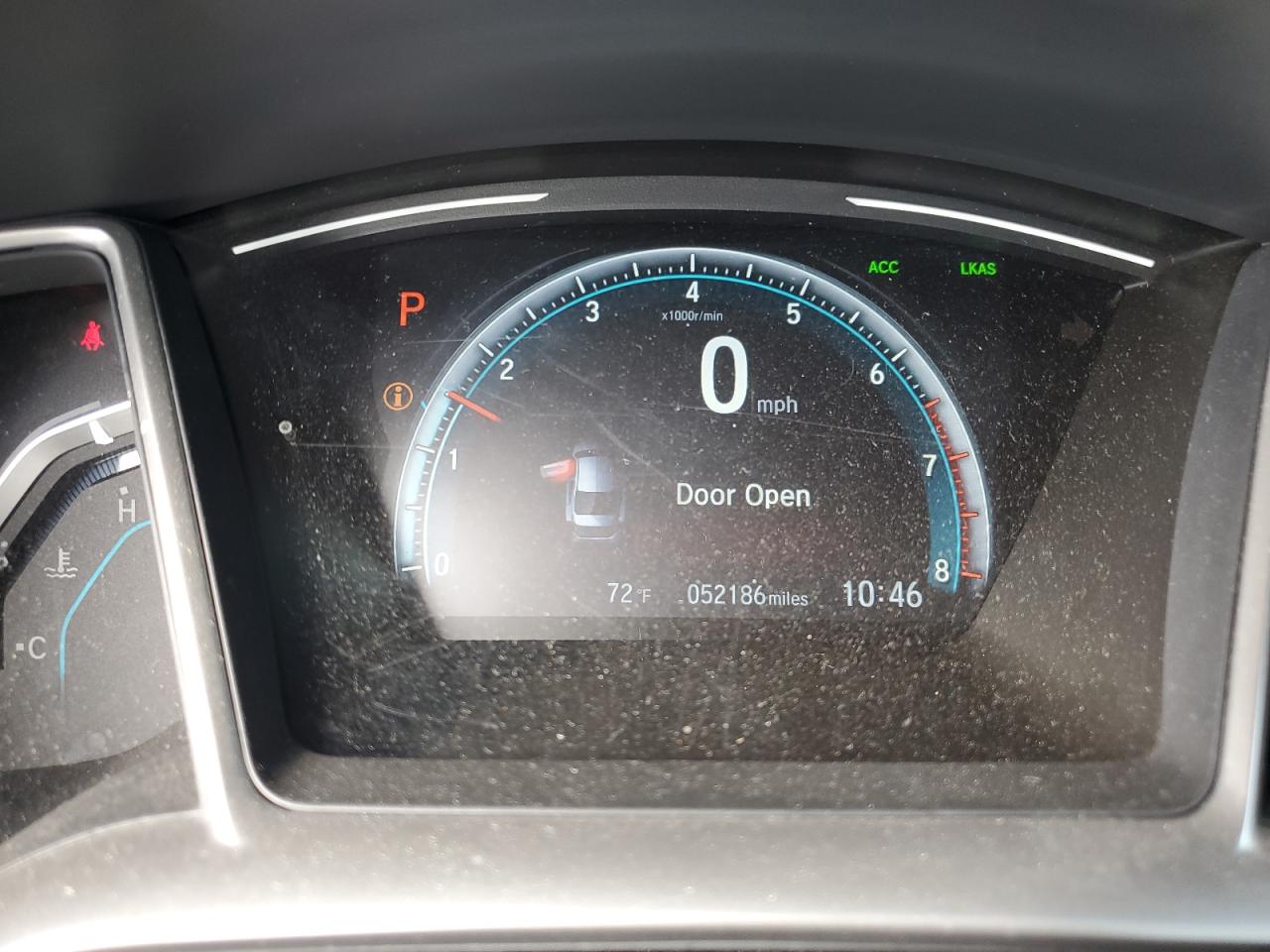 2019 Honda Civic Ex VIN: JHMFC1F38KX010552 Lot: 84533535