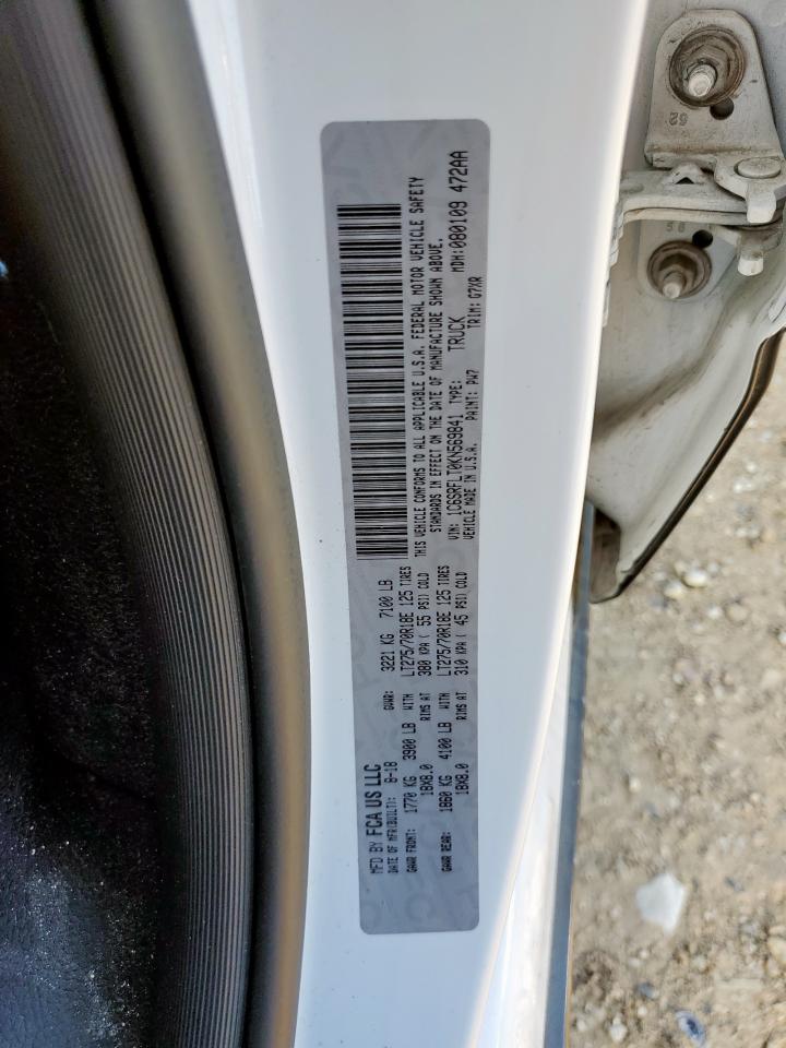 2019 Ram 1500 Rebel VIN: 1C6SRFLT0KN569841 Lot: 71998375