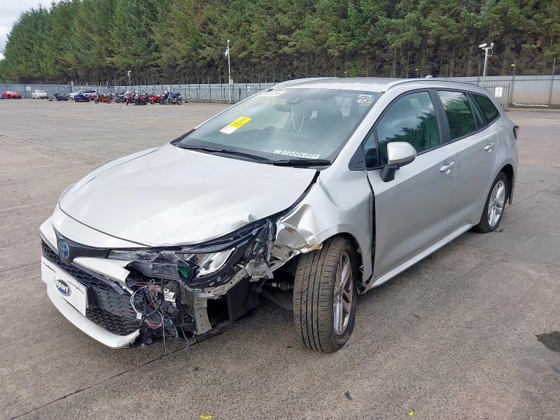 2022 TOYOTA COROLLA 1.8 VVT-I HYBRID ICON TECH 5DR CVT for sale at Copart WHITBURN