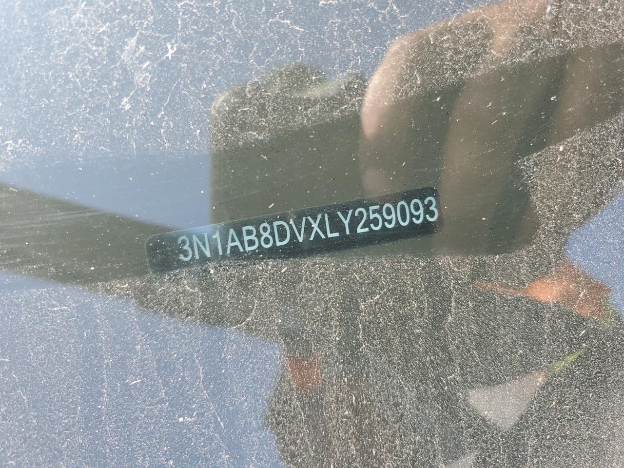 2020 Nissan Sentra Sr VIN: 3N1AB8DVXLY259093 Lot: 84636355