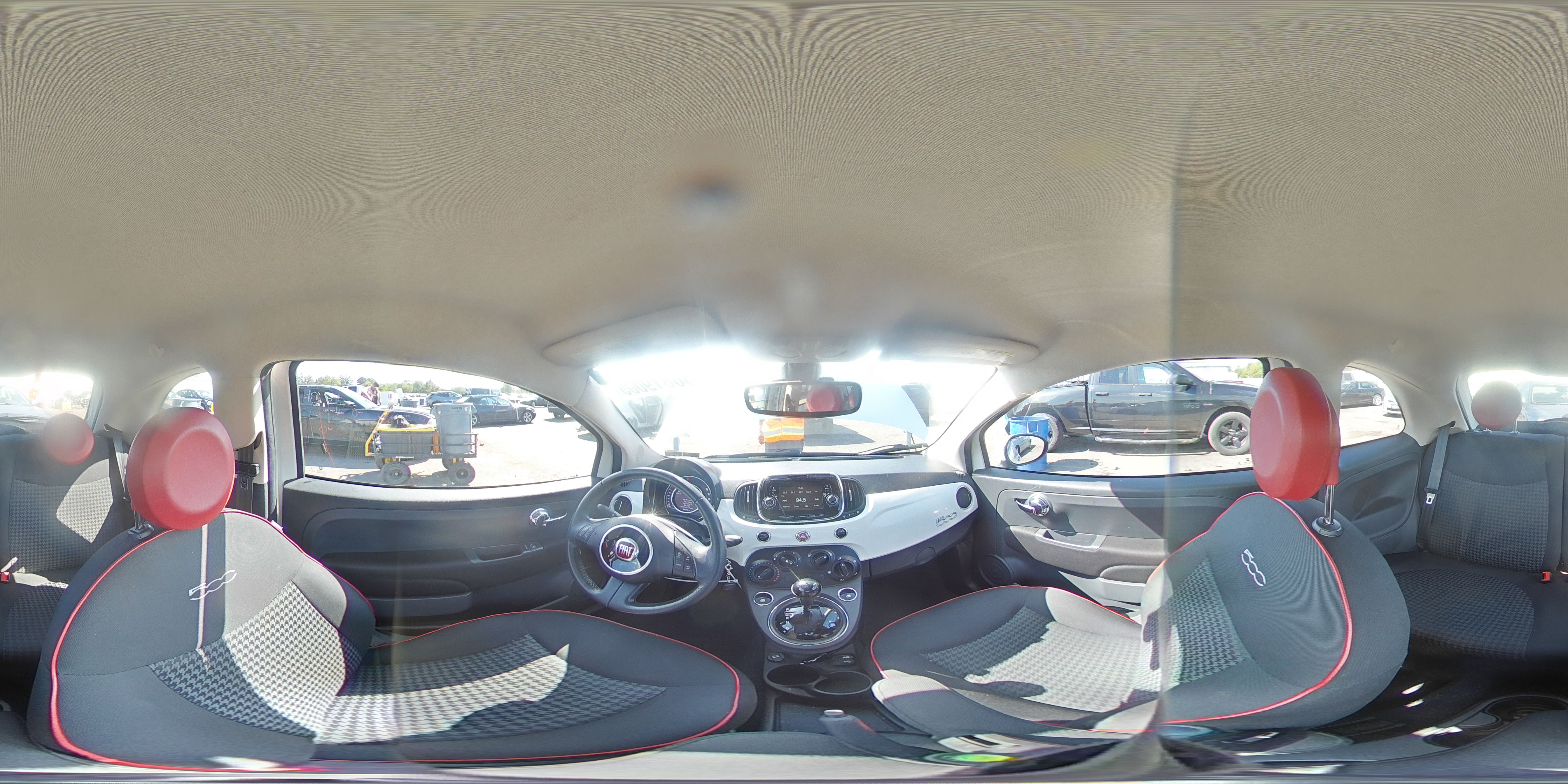 2017 Fiat 500 Pop VIN: 3C3CFFKR5HT699736 Lot: 80819005