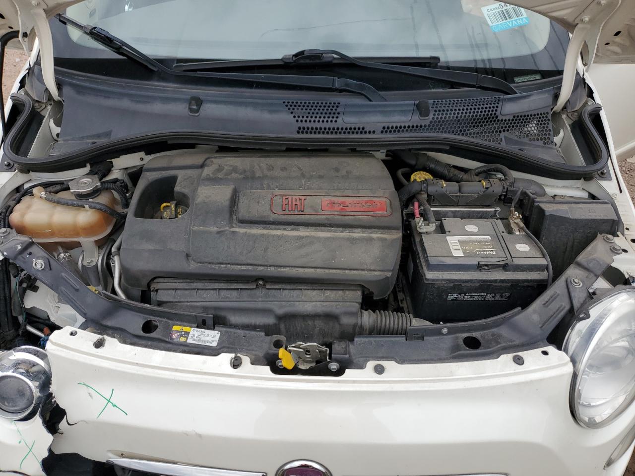 2012 Fiat 500 Lounge VIN: 3C3CFFER5CT362164 Lot: 81725935