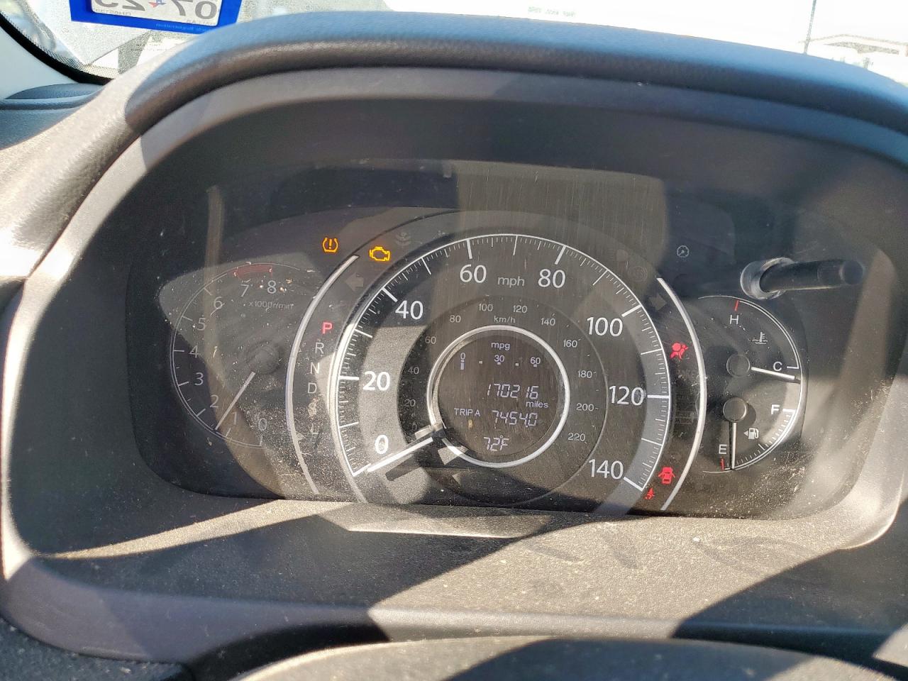 2016 Honda Cr-V Lx VIN: 2HKRM4H3XGH651392 Lot: 84400195