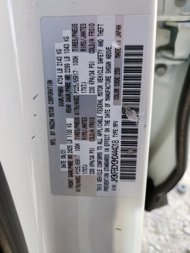 2021 Mazda Cx-5 Touring VIN: JM3KFBCM3M0444018 Lot: 84381725