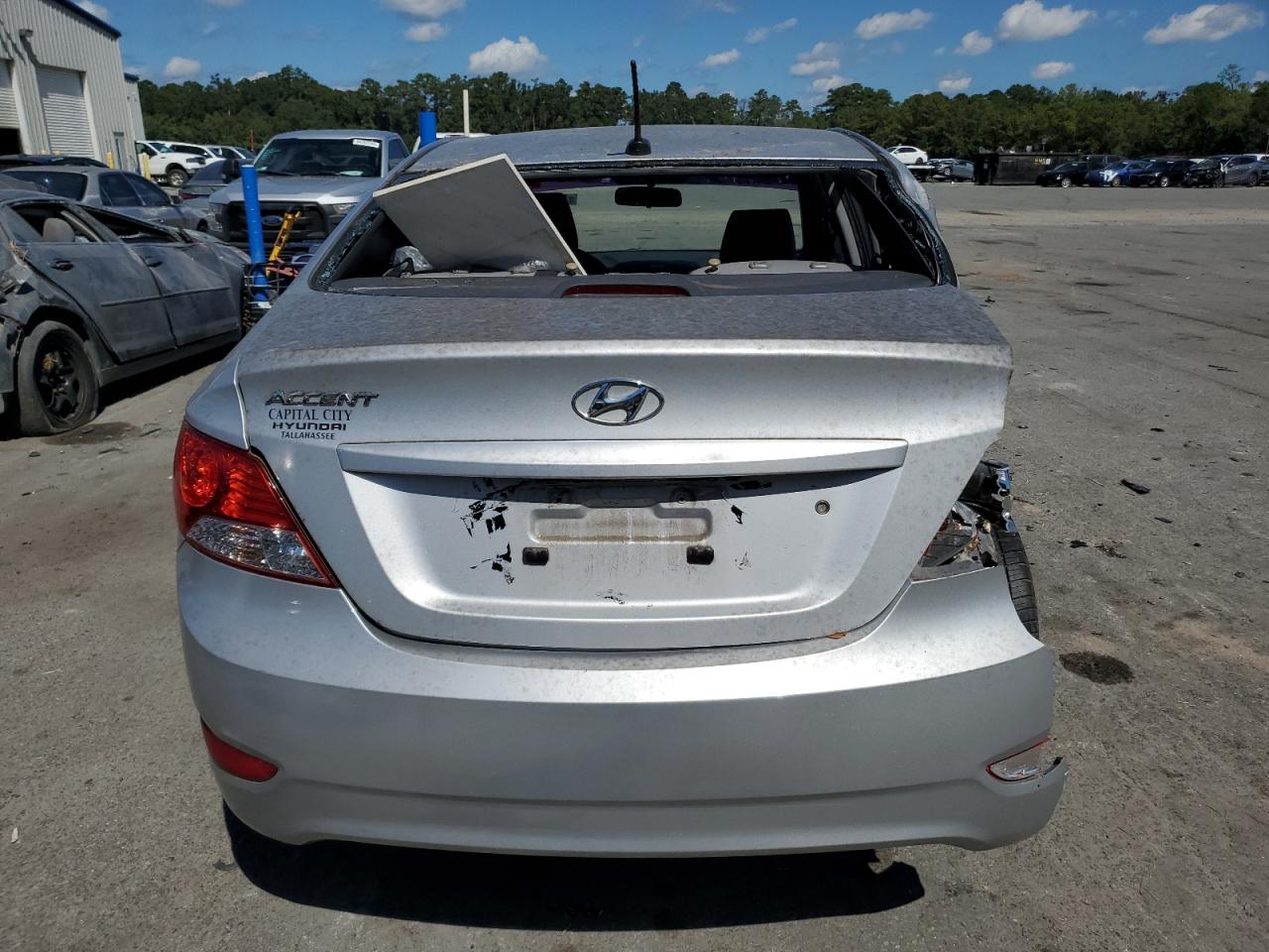 2013 Hyundai Accent Gls VIN: KMHCU4AE0DU284498 Lot: 81728595