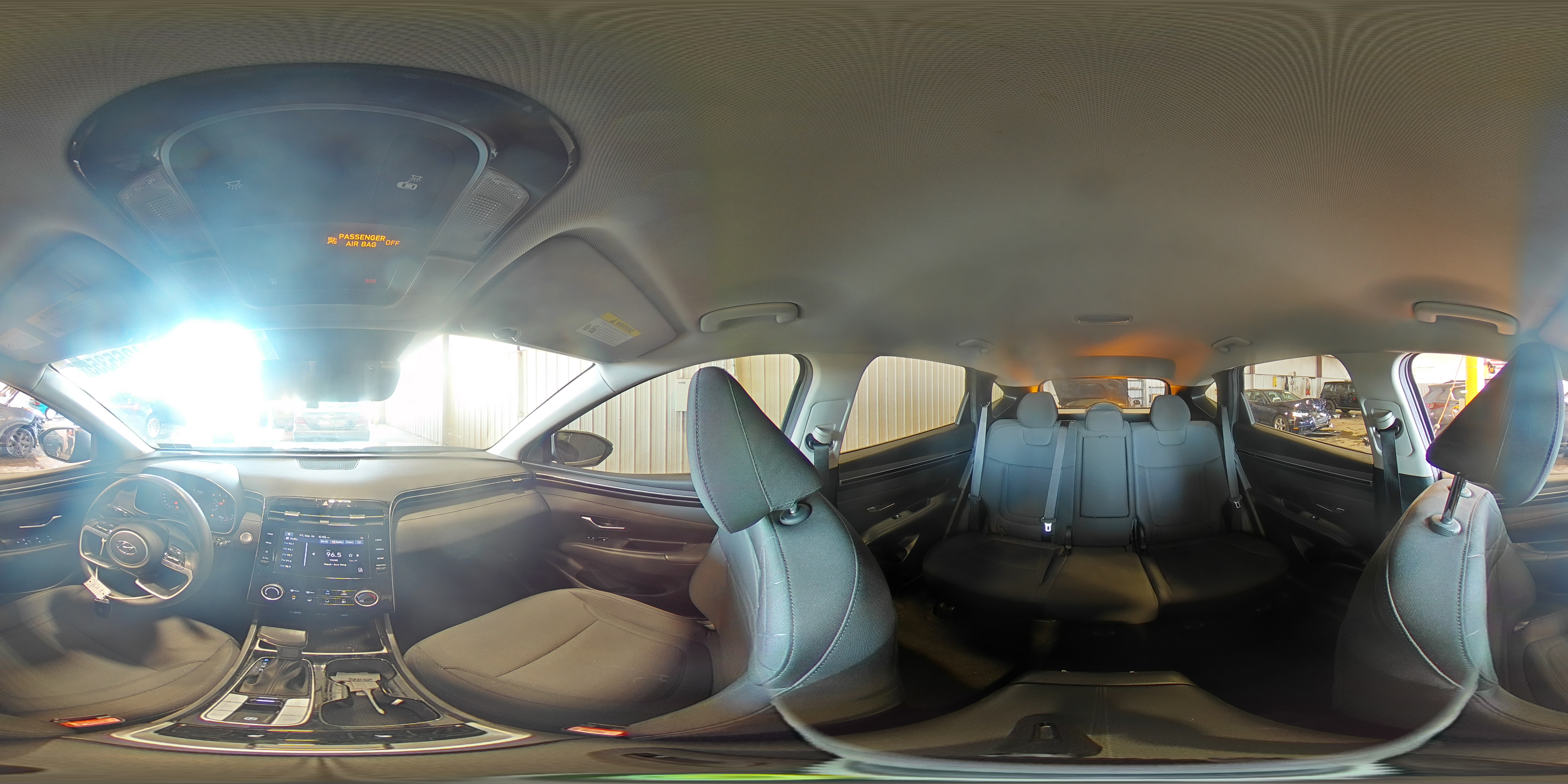 2022 Hyundai Tucson Sel VIN: 5NMJBCAE2NH076689 Lot: 84265355