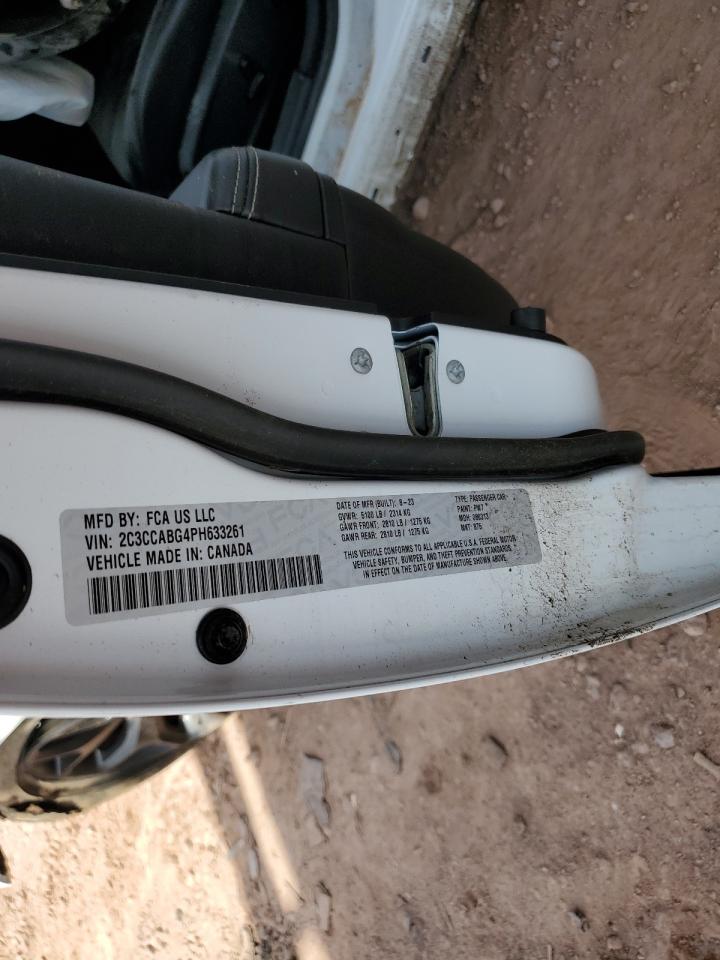 2023 Chrysler 300 S VIN: 2C3CCABG4PH633261 Lot: 81728735