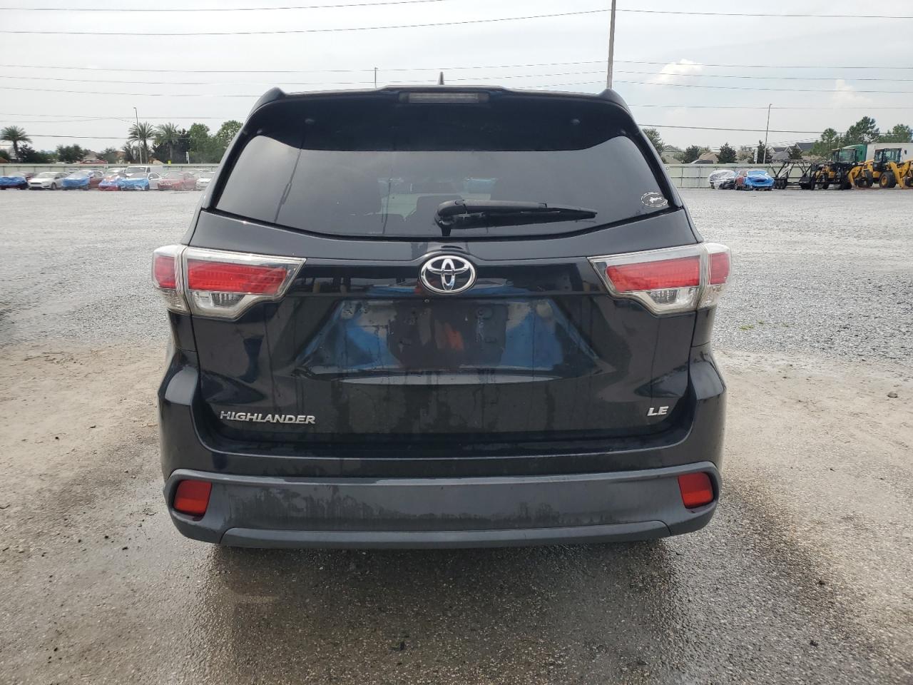 2014 Toyota Highlander Le VIN: 5TDZKRFH5ES019778 Lot: 80468185