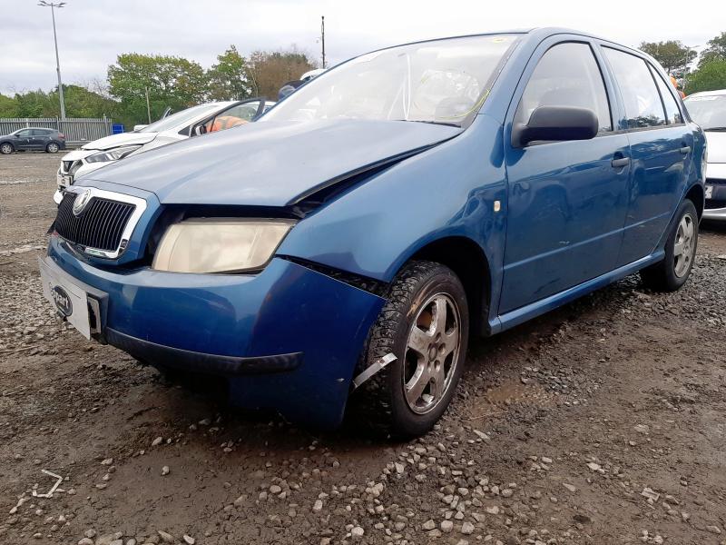 2003 SKODA FABIA SILVERLINE  for sale at Copart WOLVERHAMPTON