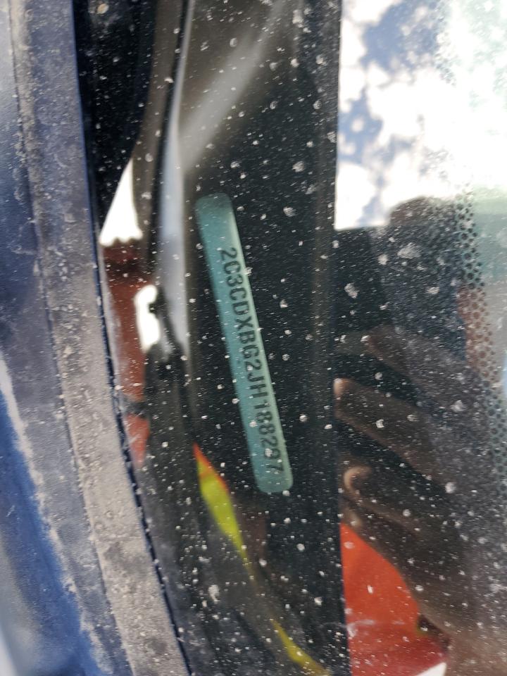 2018 Dodge Charger Sxt VIN: 2C3CDXBG2JH188297 Lot: 81834365