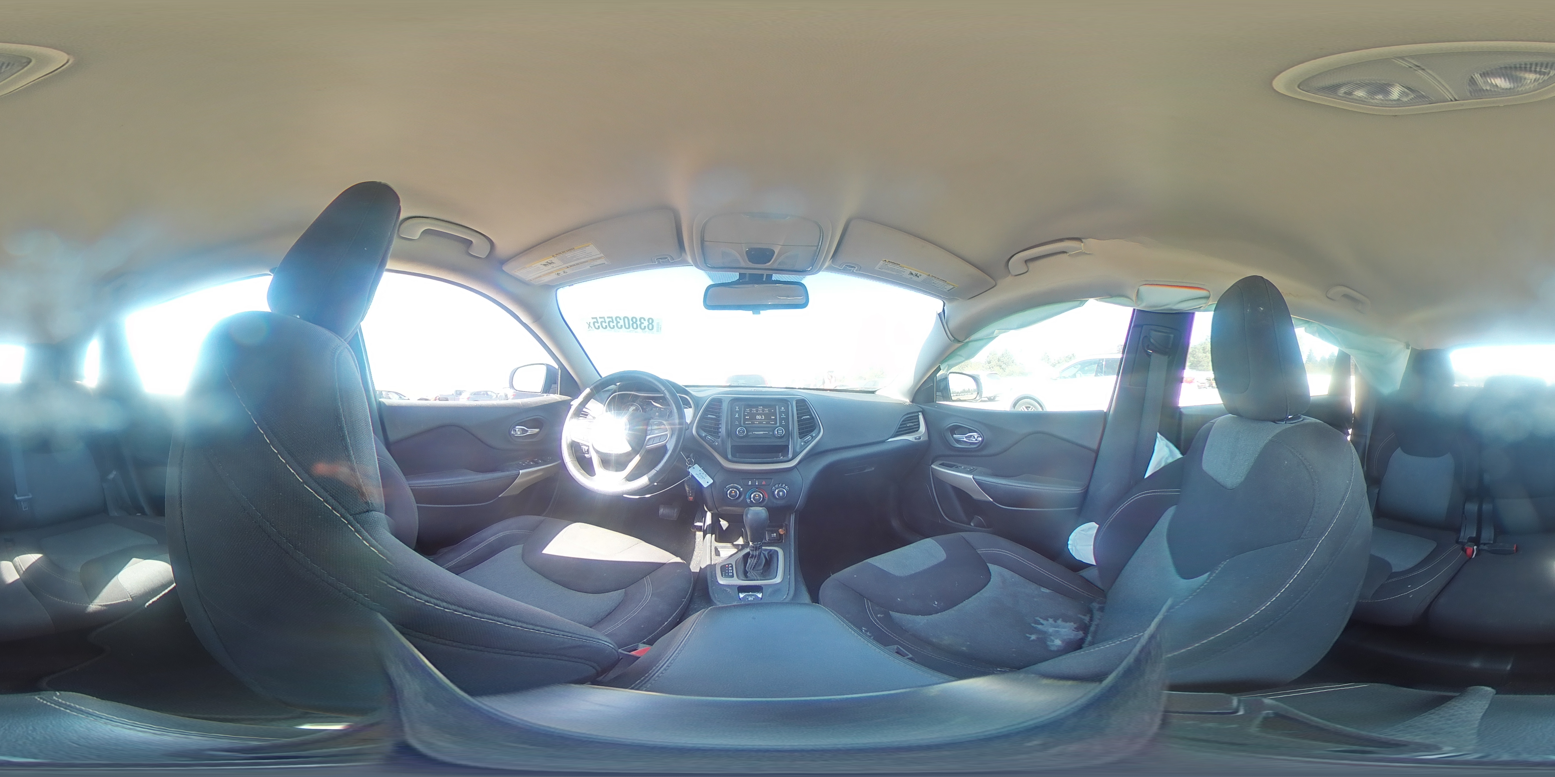 2017 Jeep Cherokee Sport VIN: 1C4PJLAB6HW574527 Lot: 83803555