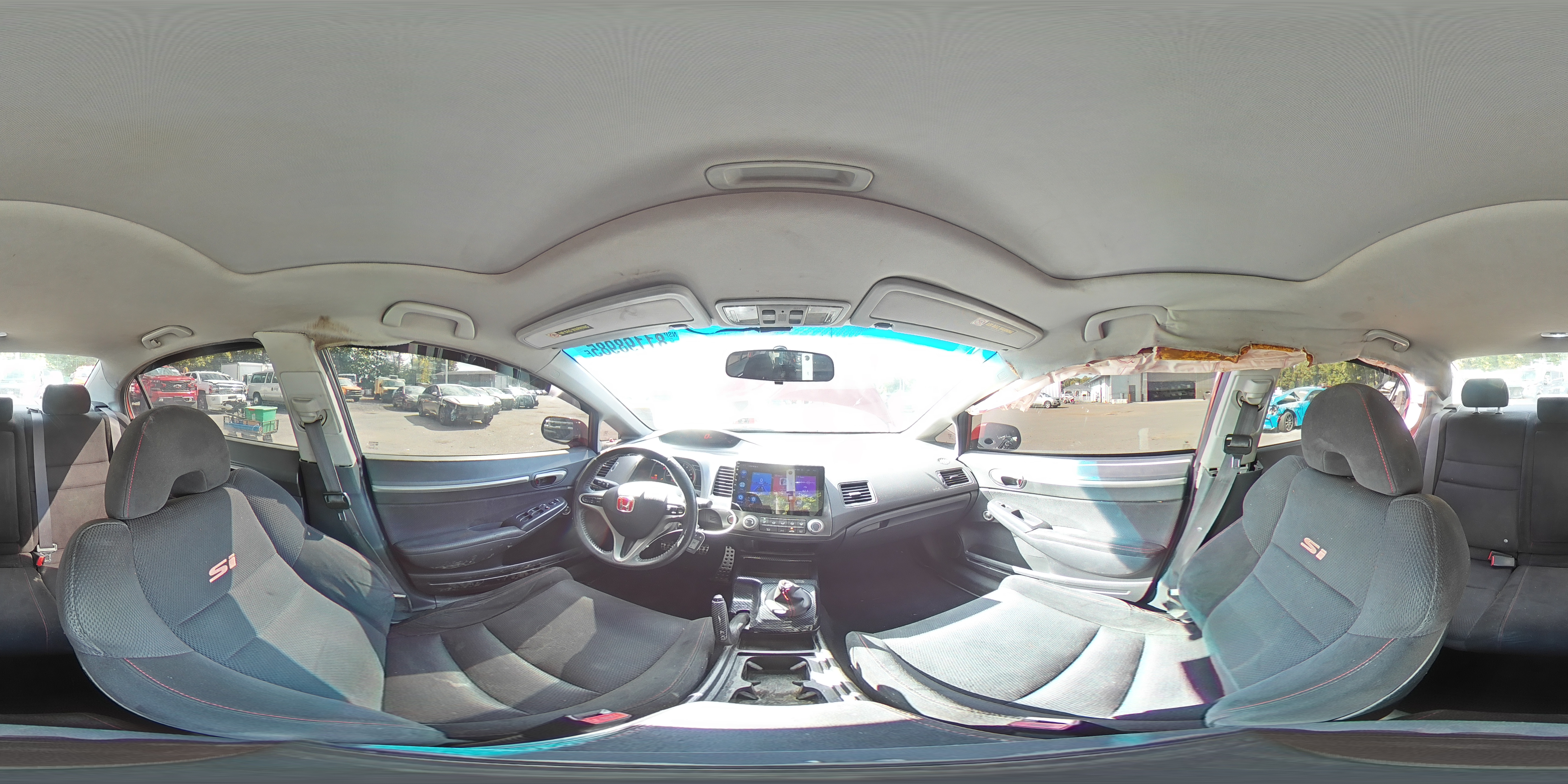 2007 Honda Civic Si VIN: 2HGFA55537H712695 Lot: 81198985