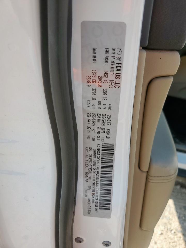 2017 Jeep Grand Cherokee Limited VIN: 1C4RJEBG1HC708781 Lot: 71854925