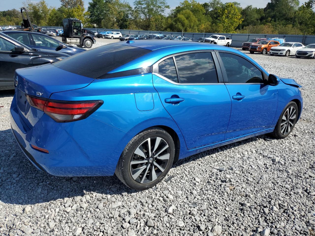2022 Nissan Sentra Sv blue null gasoline 3N1AB8CV9NY312807 photo #4