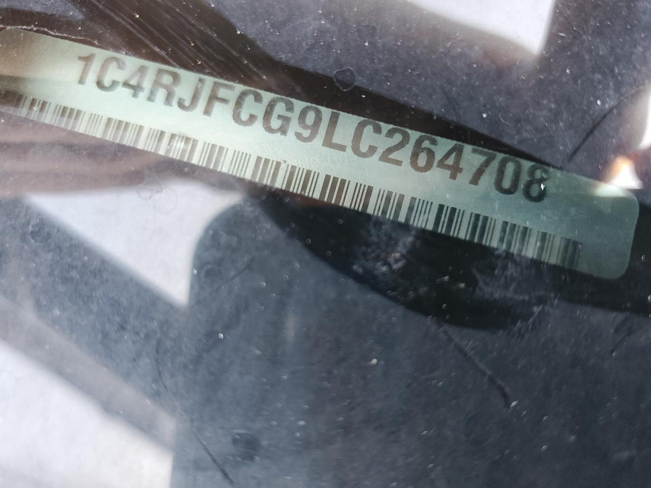 2020 Jeep Grand Cherokee Overland VIN: 1C4RJFCG9LC264708 Lot: 71469885