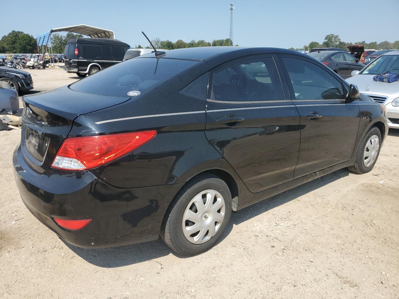 2012 Hyundai Accent Gls VIN: KMHCT4AE3CU248211 Lot: 80568875