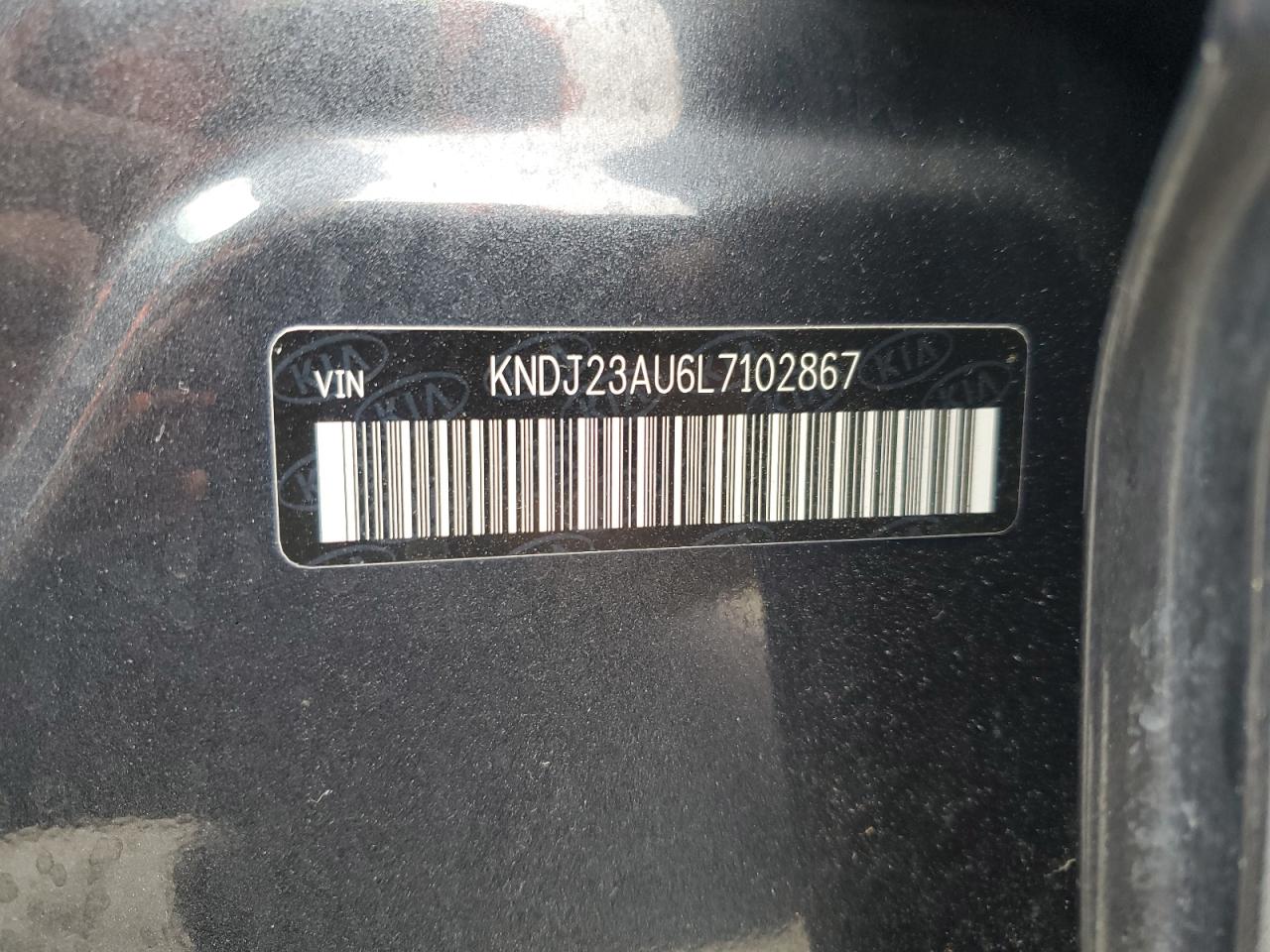 2020 Kia Soul Lx VIN: KNDJ23AU6L7102867 Lot: 83855355