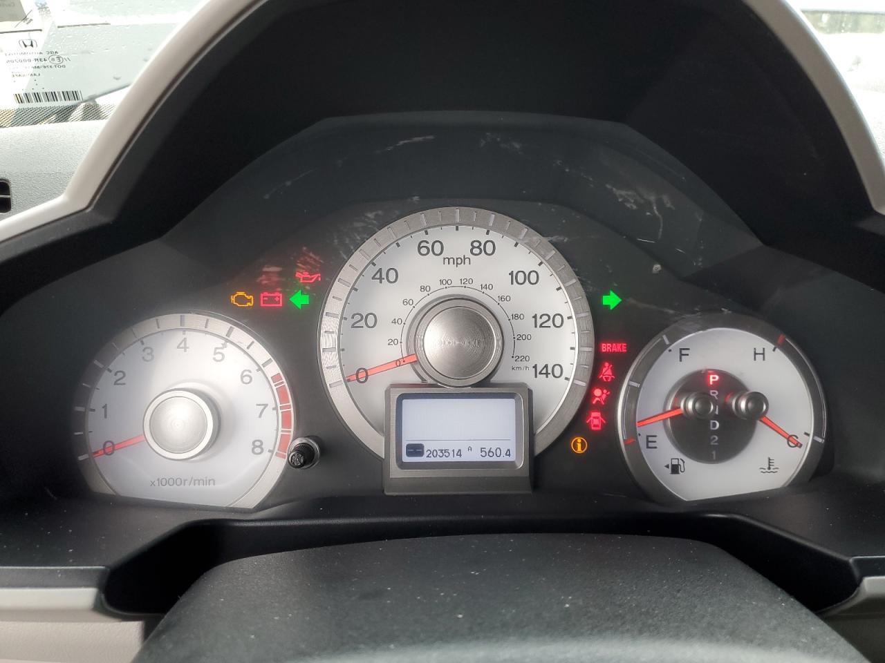 2011 Honda Pilot Exln VIN: 5FNYF4H72BB004422 Lot: 82132525