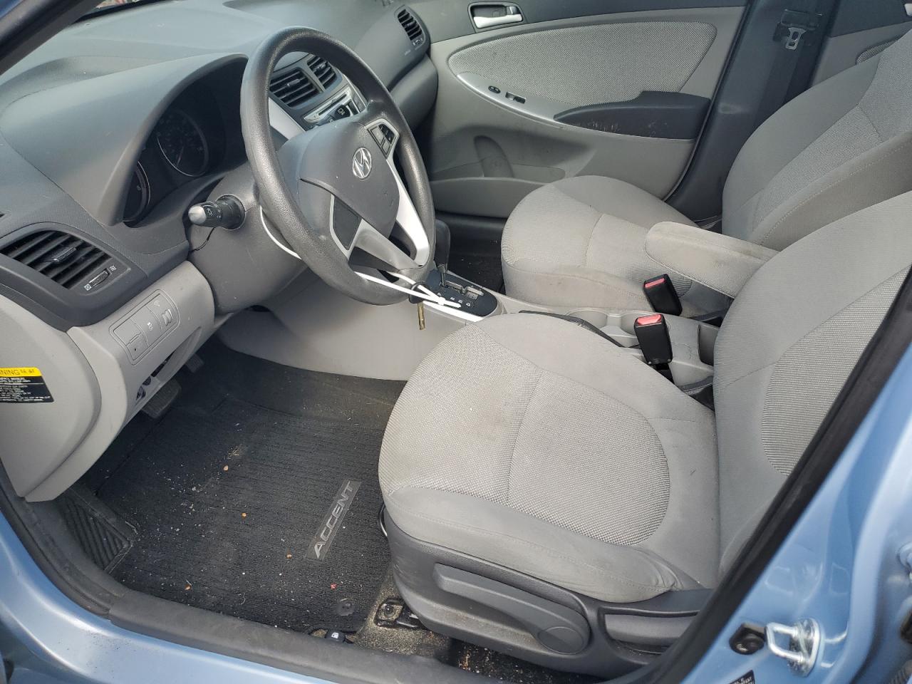 2012 Hyundai Accent Gls VIN: KMHCT5AE3CU039296 Lot: 80550155
