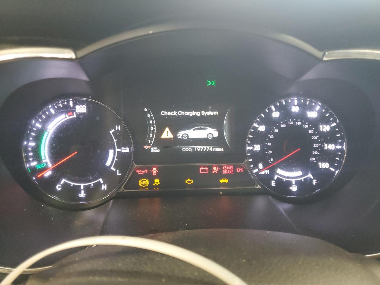 2013 Kia Optima Hybrid VIN: KNAGM4AD6D5047812 Lot: 81481815