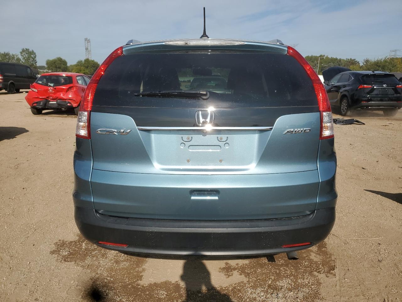 2014 Honda Cr-V Exl VIN: 2HKRM4H77EH697522 Lot: 71625905
