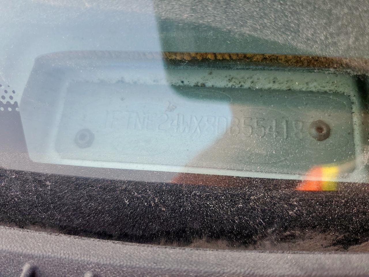 2008 Ford Econoline E250 Van VIN: 1FTNE24WX8DB55418 Lot: 80839595