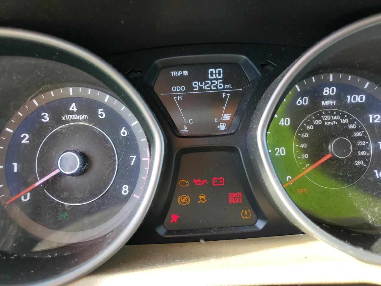 2012 Hyundai Elantra Gls VIN: 5NPDH4AE7CH094977 Lot: 80330645