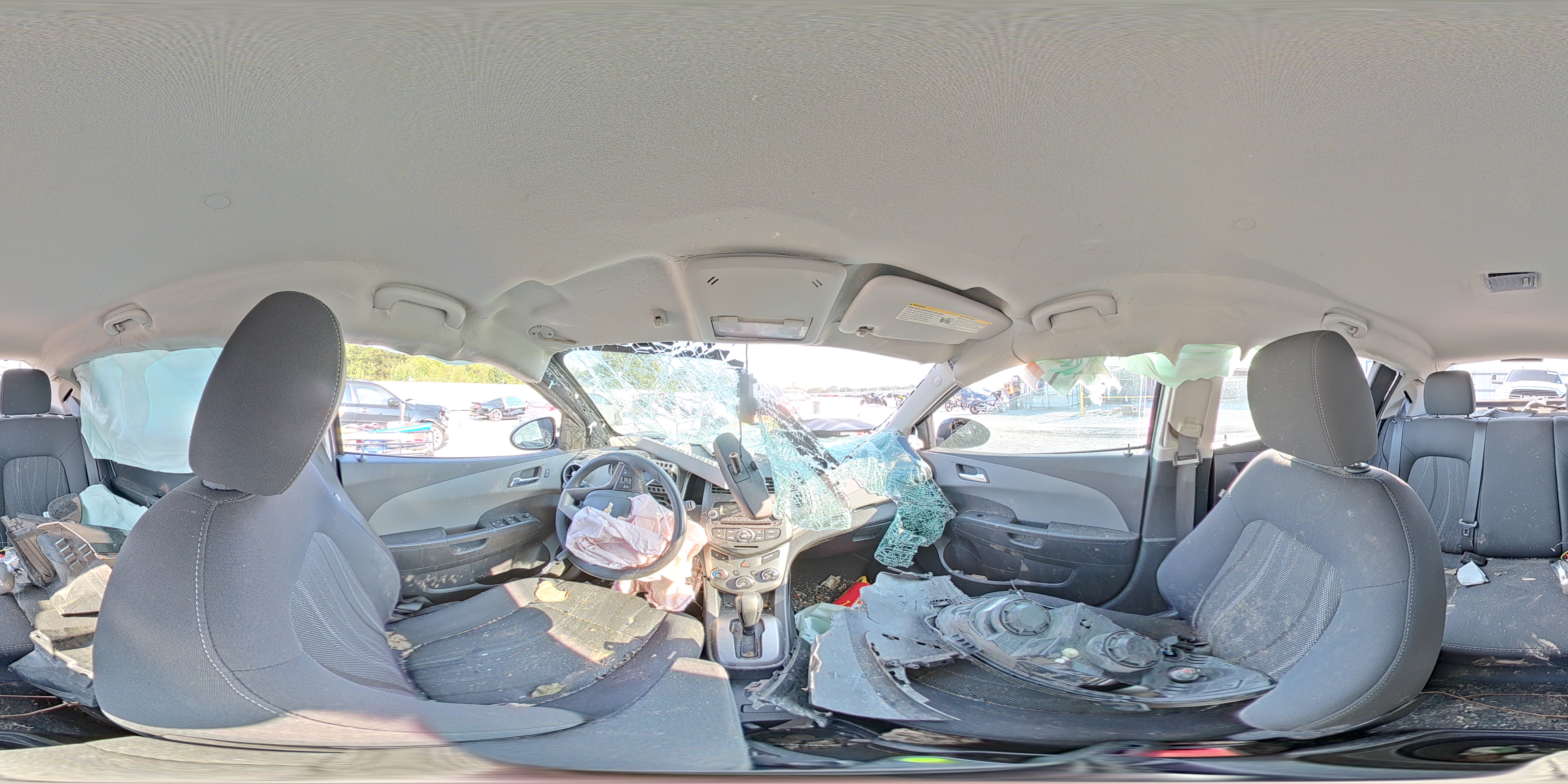 2015 Chevrolet Sonic Lt VIN: 1G1JC6SH8F4122147 Lot: 80383005