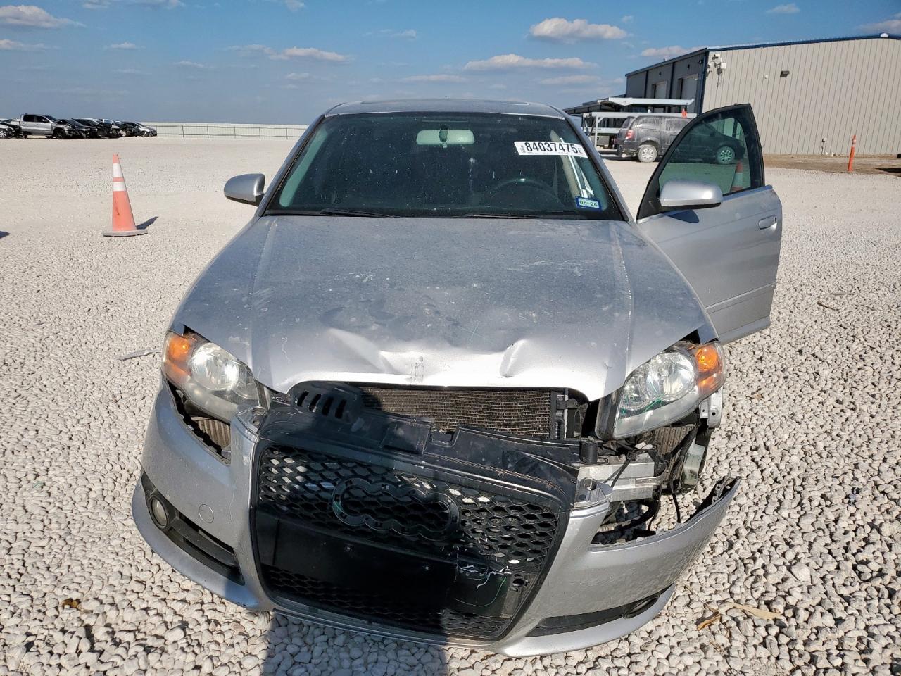 2008 Audi A4 2.0T VIN: WAUAF78E48A167654 Lot: 84037475