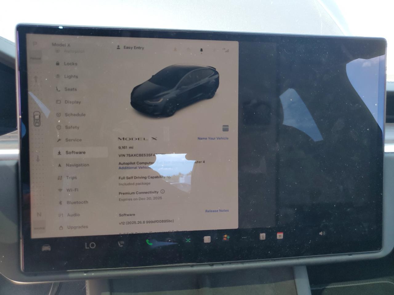 2025 Tesla Model X VIN: 7SAXCBE53SF462789 Lot: 80272895