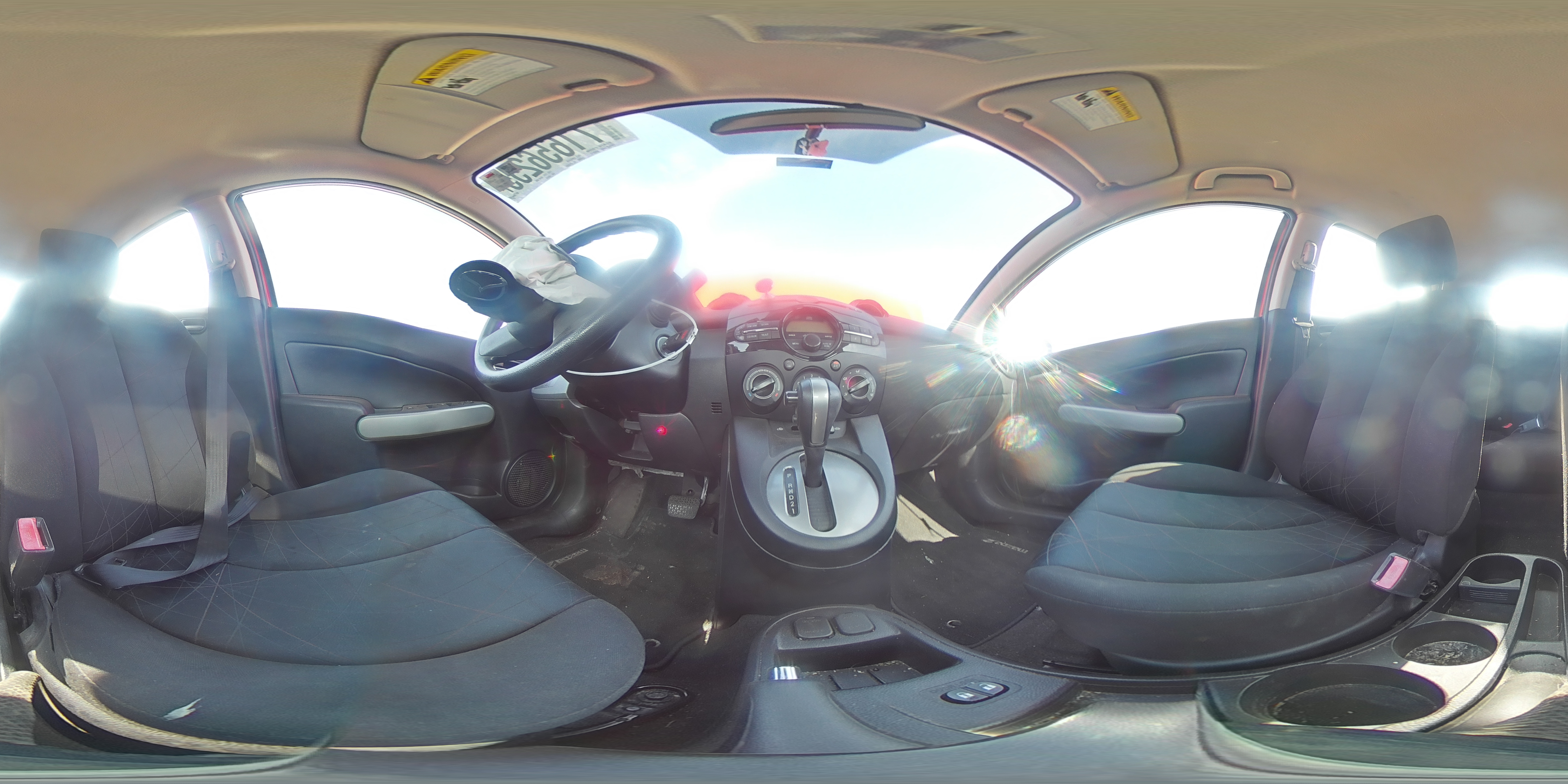 2012 Mazda Mazda2 VIN: JM1DE1KY7C0136853 Lot: 71656255