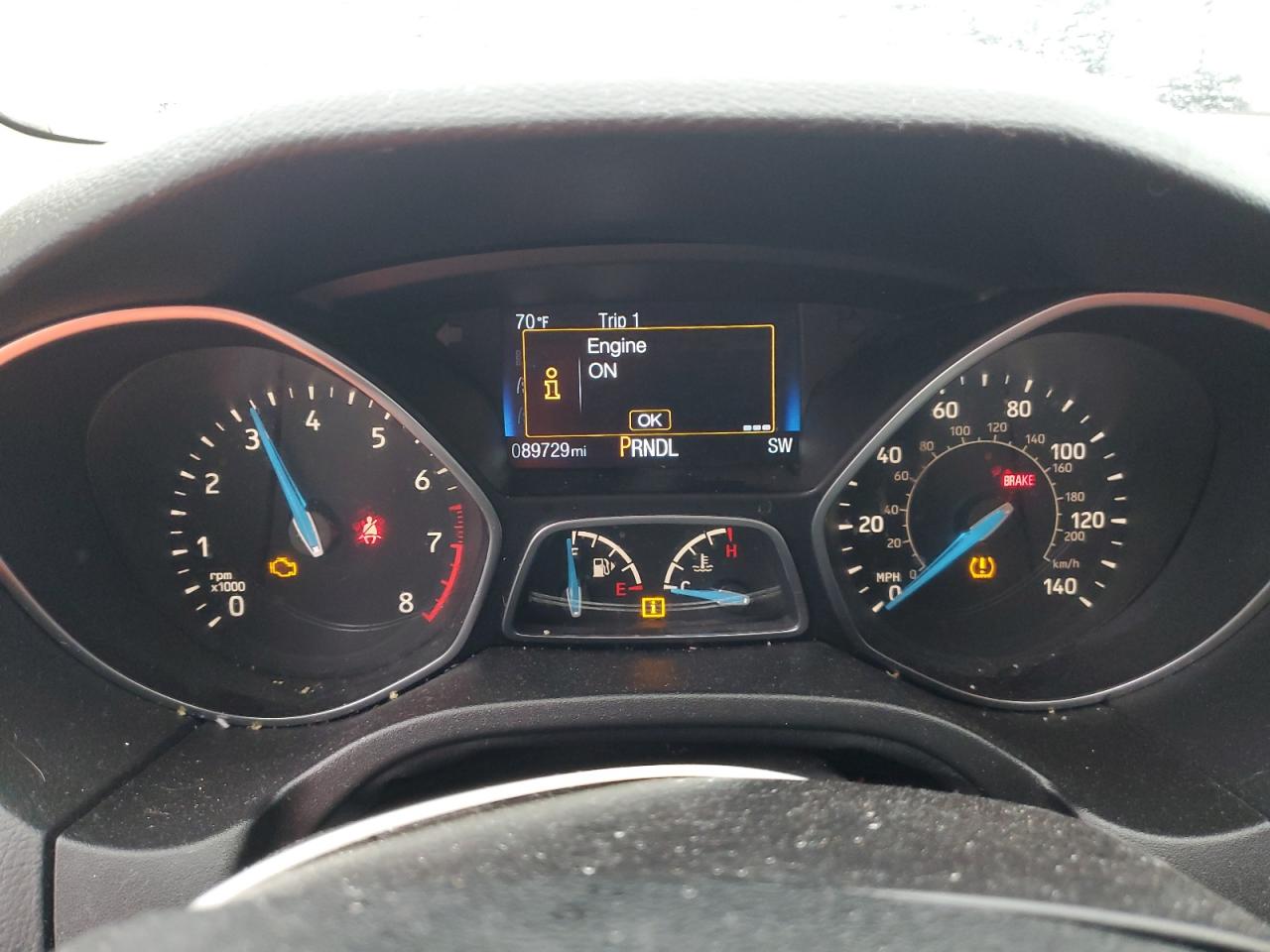 2015 Ford Focus Se VIN: 1FADP3F27FL301854 Lot: 80965215