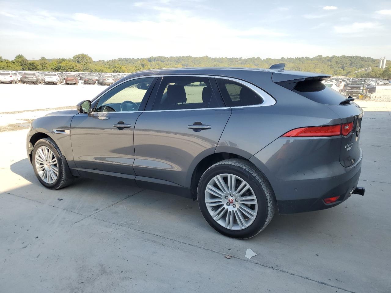 2019 Jaguar F-Pace Portfolio grey null gas SADCN2GX9KA357787 photo #3