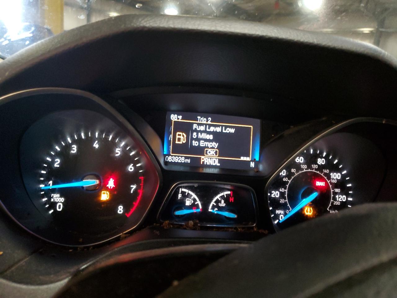 2018 Ford Focus Se VIN: 1FADP3F23JL267551 Lot: 71073505