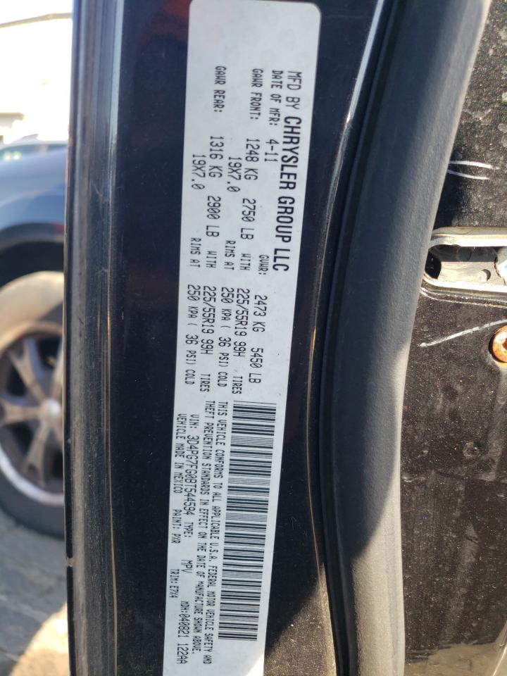 2011 Dodge Journey R/T VIN: 3D4PG7FG0BT544594 Lot: 81502435