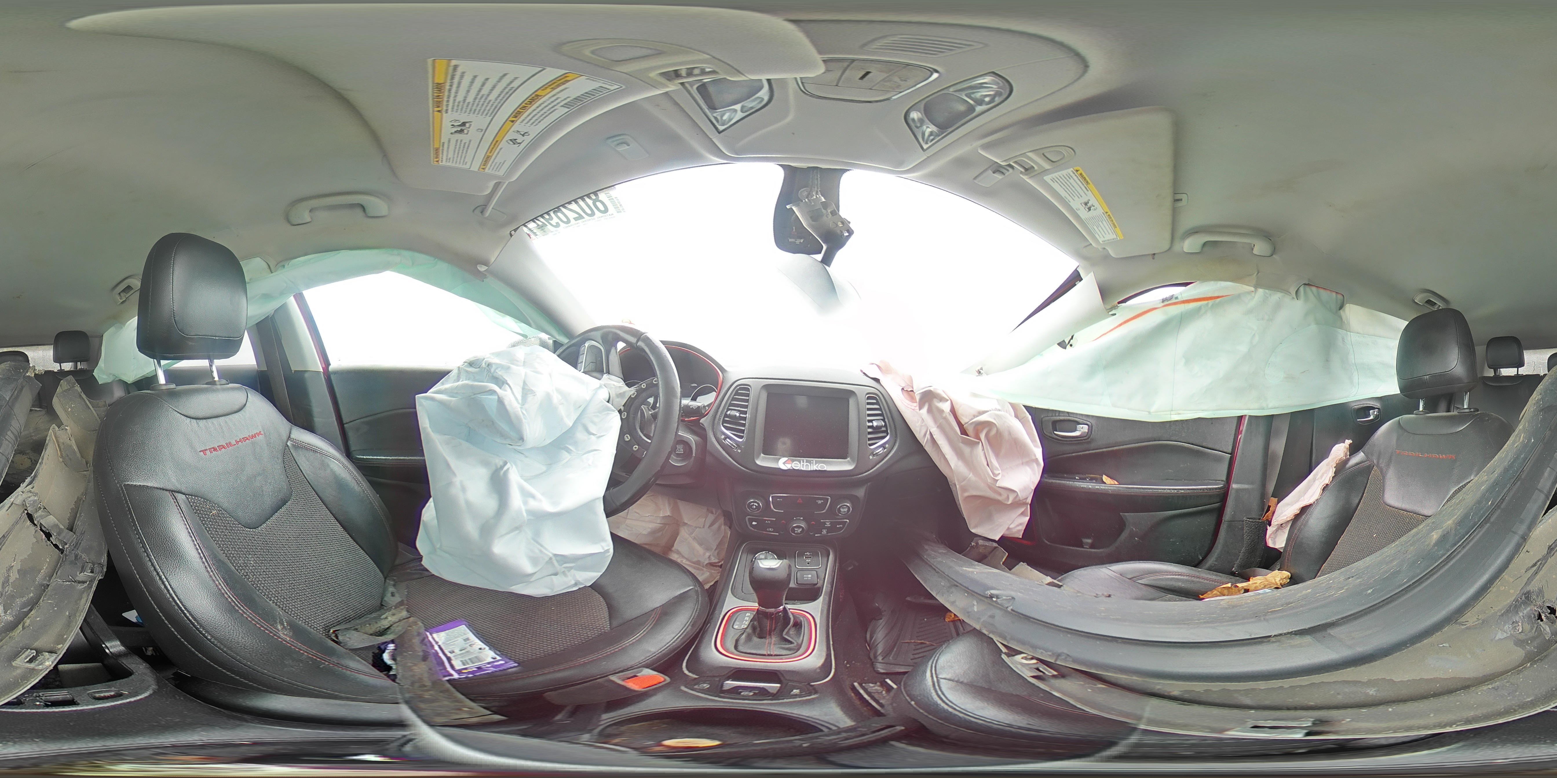 2019 Jeep Compass Trailhawk VIN: 3C4NJDDBXKT800042 Lot: 80269415