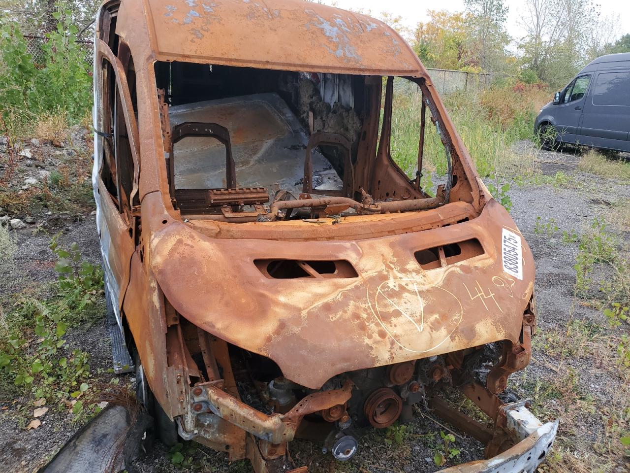 2017 Ford Transit T-250 VIN: 1FTYR2CMXHKB12050 Lot: 83805475