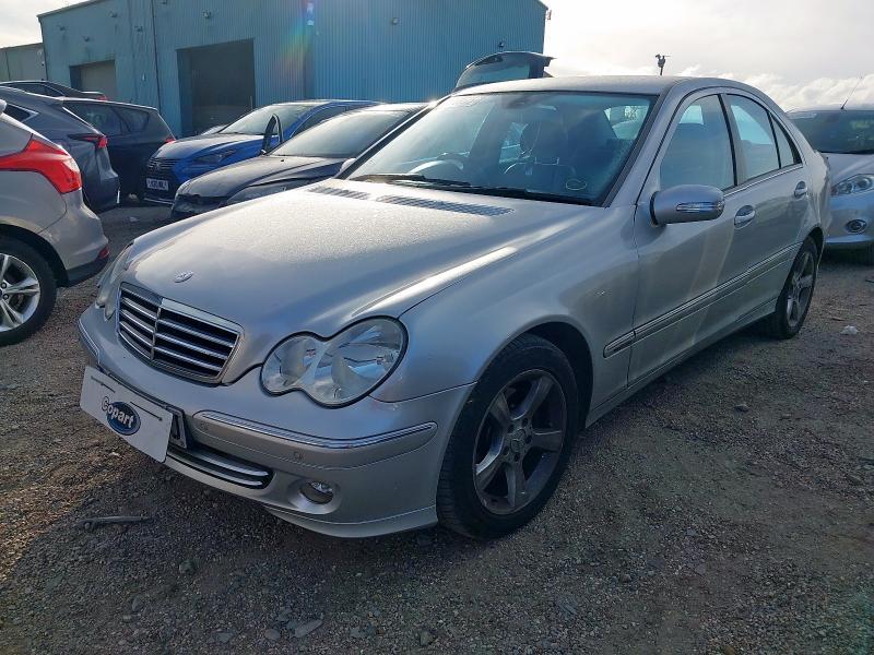 2005 MERCEDES C180 KOMP. AVANTGARDE SE  for sale at Copart ROCHFORD