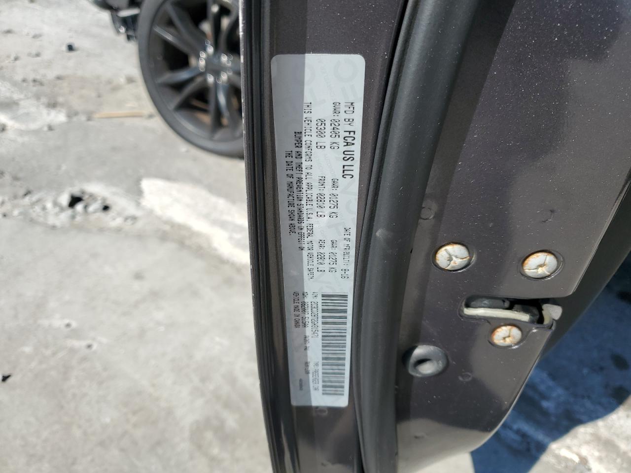 2016 Dodge Challenger R/T VIN: 2C3CDZBT2GH315471 Lot: 83994975