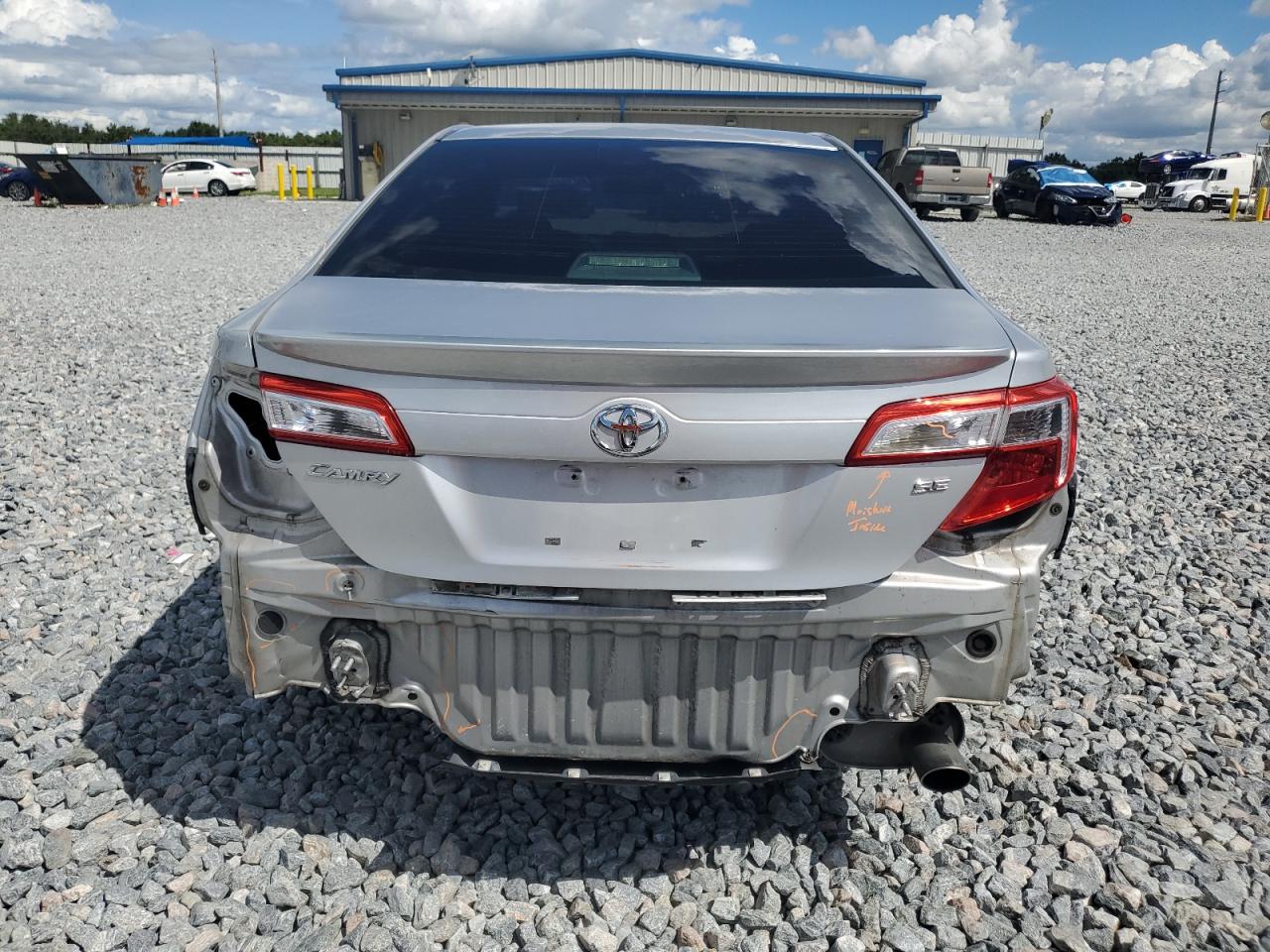 2012 Toyota Camry Base VIN: 4T1BF1FK8CU107554 Lot: 81846505