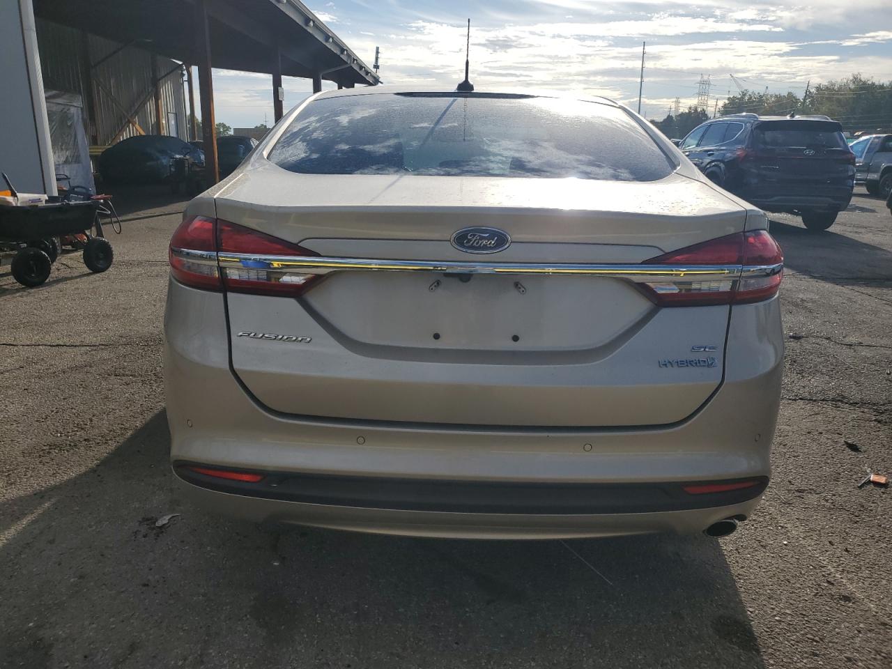 2018 Ford Fusion Se Hybrid VIN: 3FA6P0LU8JR107213 Lot: 80165365