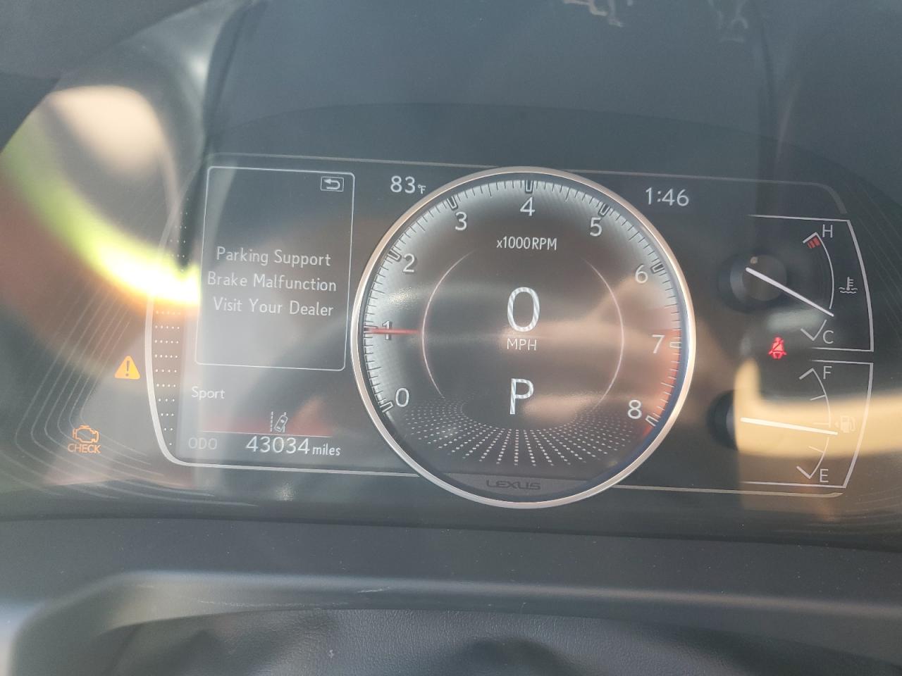 2022 Lexus Es 350 Base VIN: 58ADZ1B11NU117996 Lot: 83841345